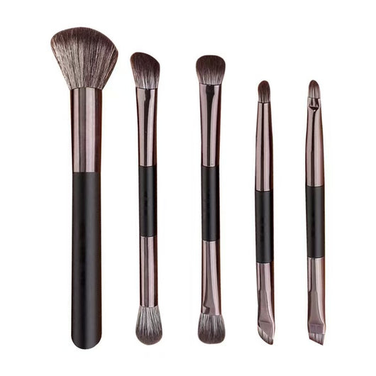 Set de Brochas de Maquillaje Profesional con Espejo Integrado - Image 4