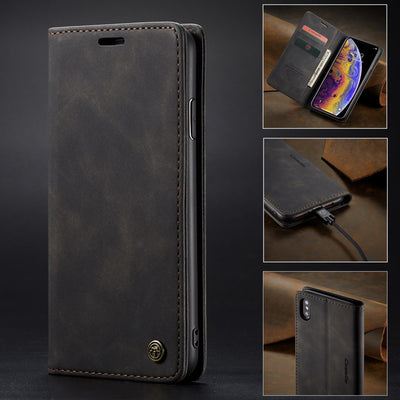 Funda Magnética de Cuero para Teléfono con Cartera Integrada - Image 2