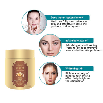 Mascarilla Facial de Algas Marinas - Leche Limpiadora Brillante Jane Su - Image 5