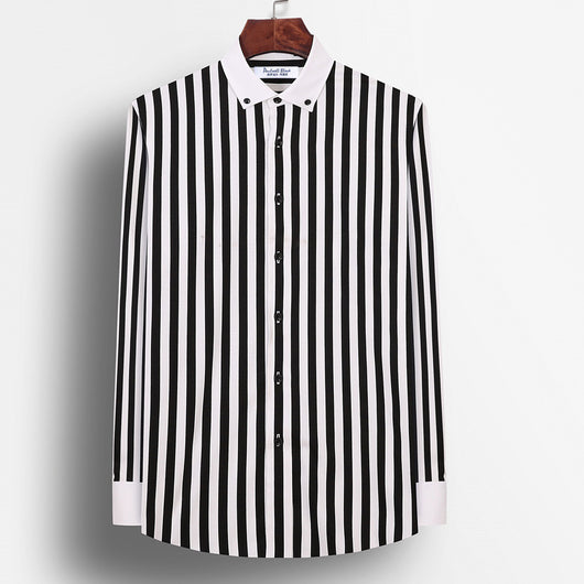 Camisa Casual de Algodón con Manga Larga - Image 10