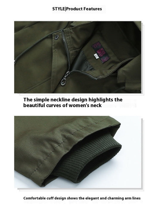 Abrigo Tipo Trench Elegante Largo - Primavera y Otoño - Image 19