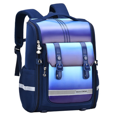 Mochila Escolar Ergonómica de Gran Capacidad con Protección Dorsal para Primaria - Image 2