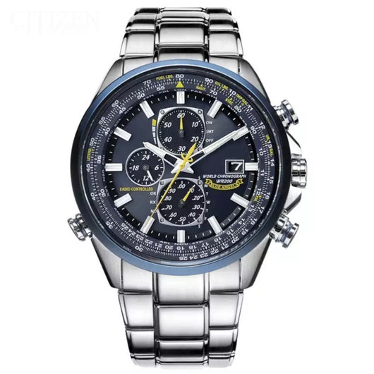 Reloj Casual para Hombre con Seis Agujas y Correa de Acero Inoxidable - Image 8