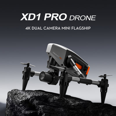Dron Mini XD1 4K con Cámara HD para Fotografía Aérea