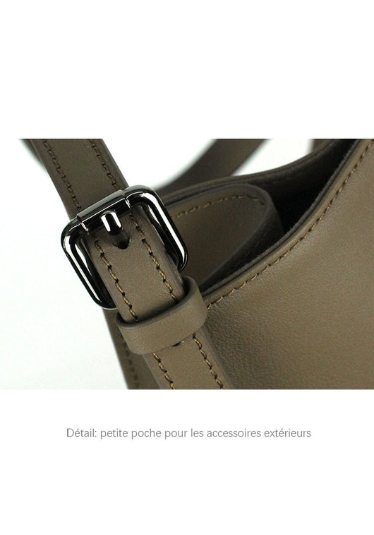 Bolso Tote Minimalista de Cuero Genuino para Mujer - Diseño Elegante y Funcional - Image 10