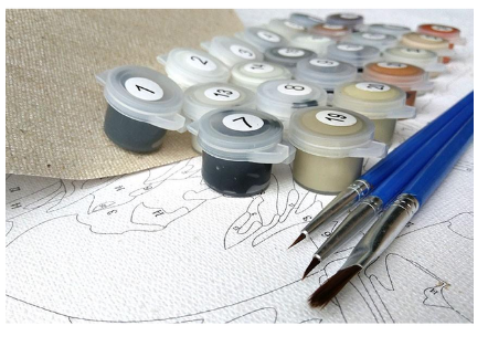 Kit de Pintura Digital Estilo Lakeside para Crear en Casa