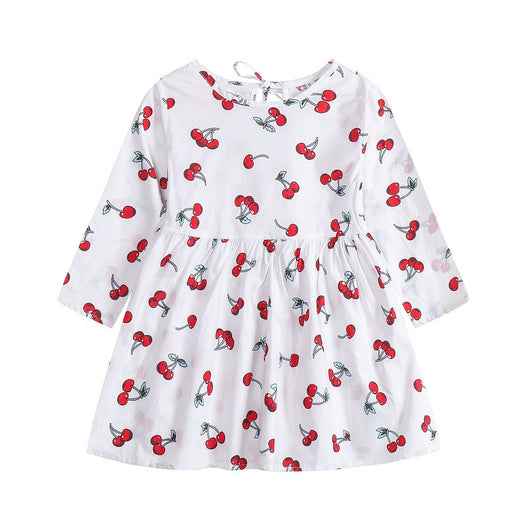 Vestido Infantil Estilo Coreano con Flores y Detalles de Princesa - Image 8