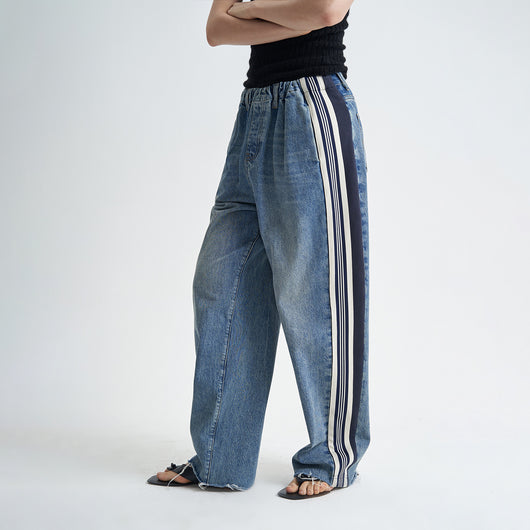 Jeans para Mujer con Detalles de Costura Artesanal y Lavado Vintage - Image 2
