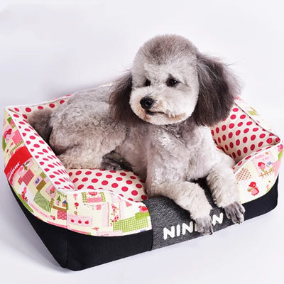 Casa para Mascotas de Algodón Desmontable y Lavable - Image 8