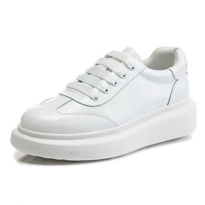 Zapatillas Deportivas de Cuero Blanco Premium - Comodidad Casual Hong Kong - Image 13