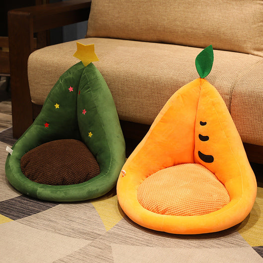 Almohada Peluche Multiusos Frutas y Verduras Kawaii - Cojín Decorativo para Casa y Oficina - Image 2