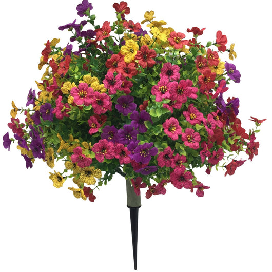 Arreglo Floral de Eucalipto y Violeta con Plantas Verdes Decorativas - Image 16
