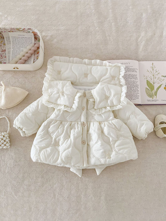 Abrigo Acolchado de Algodón para Niñas - Abrigo Cálido de Invierno - Image 13