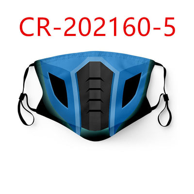 Mascarillas Impresas Antipolvo con Filtro Intercambiable para Hombre y Mujer - Image 10