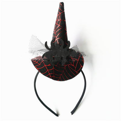 Diadema de Bruja para Halloween con Araña, Calavera y Murciélago - Image 9