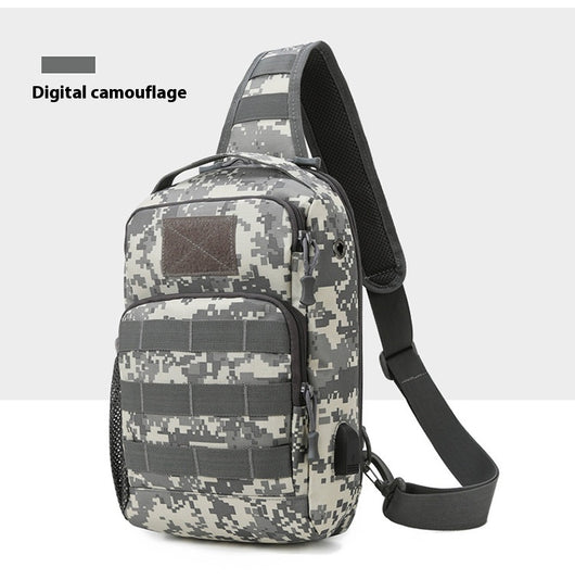 Bolsa Táctica Crossbody Camuflaje para Hombre - Gran Capacidad Multifuncional - Image 14