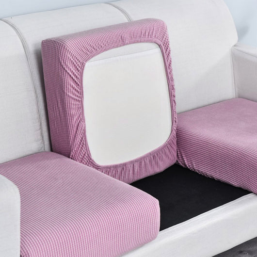 Funda Elástica Protectora para Sofá de Color Puro - Image 18
