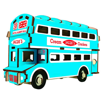 Modelo de Auto 3D de Madera - Puzzle Educativo Armable para Niños - Image 10
