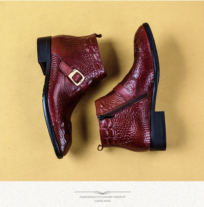 Zapatos Formales de Cuero Premium Estilo Británico para Hombre - Image 13