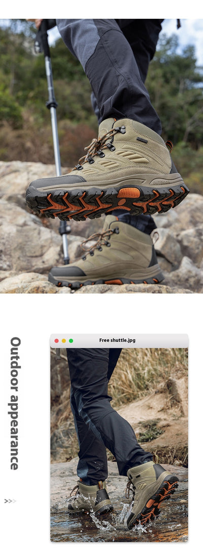 Botas de Montaña Impermeables Transpirables Antideslizantes para Parejas - Image 25