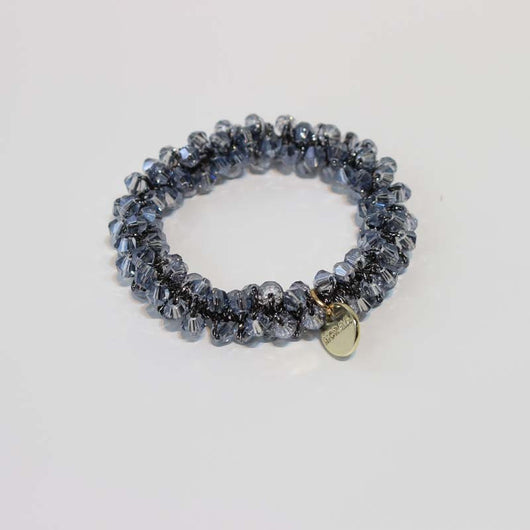 Anillo de Cabello Cristal Perla con Banda Elástica Trenzada - Image 16
