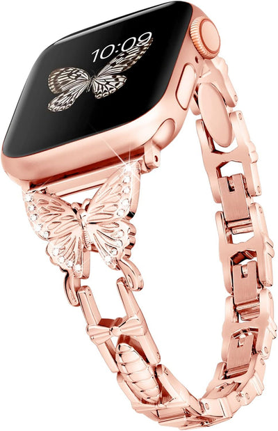 Correa de Reloj con Mariposa de Diamantes - Talla Pequeña - Image 9