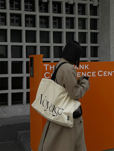 Bolsa de Lona para Mujer - Mensajero de Hombro - Image 5