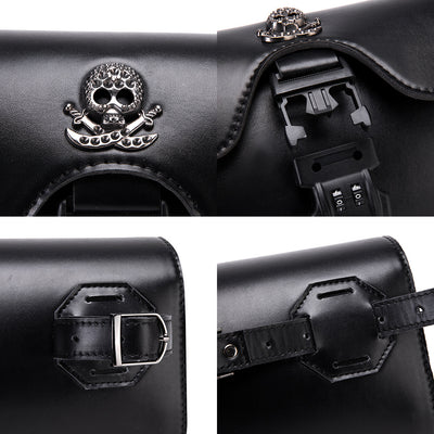 Bolsa Lateral Retro Punk para Motocicleta - Image 28