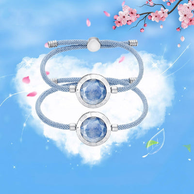 Pulseras Conectadas para Parejas de Larga Distancia - Totwoo Blue Lovers - Image 3