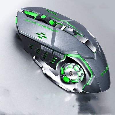 Ratón Gaming Inalámbrico 2.4G con Retroiluminación LED y Batería Recargable - Image 4