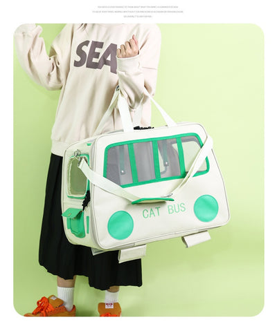 Carrito Transportín para Mascotas Plegable - Capacidad para Dos Gatos - Image 21