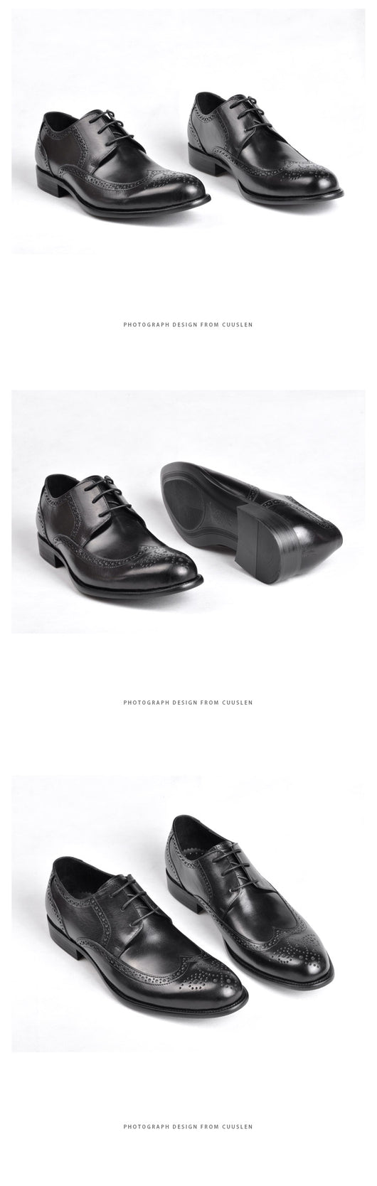 Zapatos de Cuero Genuino para Hombre Punta Fina Negocios Formales - Image 18