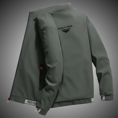 Chaqueta Deportiva Casual para Hombre Cuello Alto Otoño - Image 5