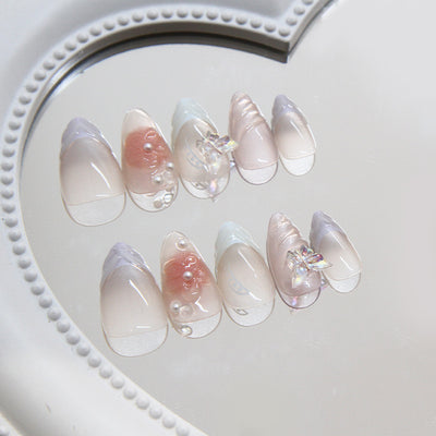 Pegatinas de Uñas Removibles con Diseño de Mariposas - Image 10