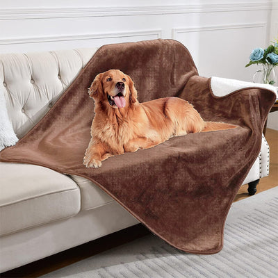 Manta Térmica Impermeable para Mascotas - Sherpa Acolchada - Image 2