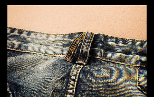 Pantalones Cargo Vaqueros para Hombre - Diseño Biker de Alta Calidad - Image 3