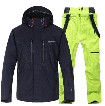 Traje de Esquí Impermeable Acolchado para Hombre - Image 12