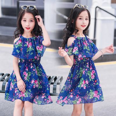 Vestido Princesa Niña Estilo Occidental Tul Esponjoso Tendencia Viral - Image 17