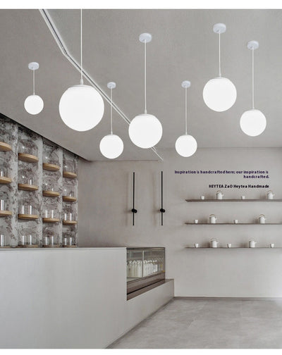 Lámpara de Techo Minimalista con Esfera Simple para Sala - Image 16