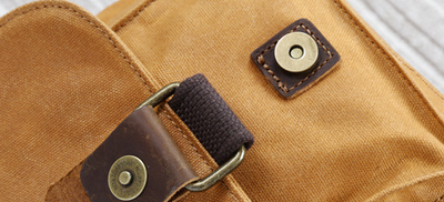 Bolsa Bandolera Vintage de Cuero Crazy Horse Impermeable para Hombre - Image 16