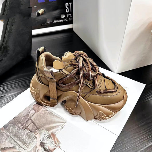 Zapatilla Deportiva Mujer Suela Gruesa Ligera con Plataforma Elevada - Image 6