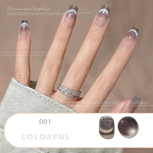 Esmalte de Uñas Whitening Cat Eye con Fototerapia Cristal Dinámico - Image 5