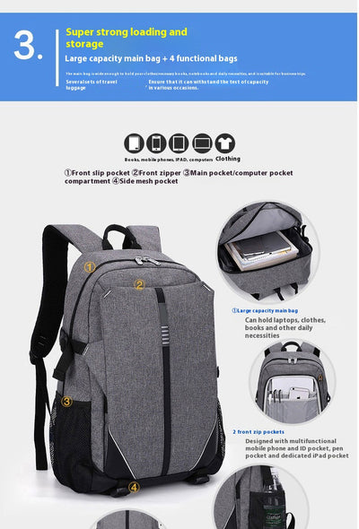 Mochila Portafolio de Poliéster para Laptop - Image 24