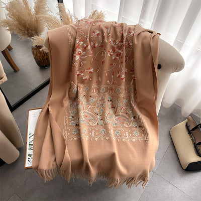 Chal Bordado Étnico para Mujer - Diseño Tradicional - Image 10