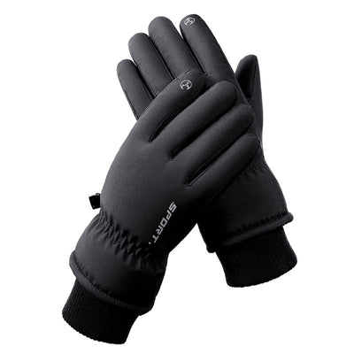 Guantes de Ciclismo Outdoor Térmicos Unisex con Pantalla Táctil y Forro Plus Velvet - Image 5