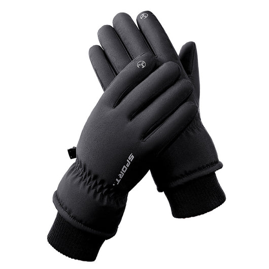 Guantes de Ciclismo Outdoor Térmicos Unisex con Pantalla Táctil y Forro Plus Velvet - Image 5