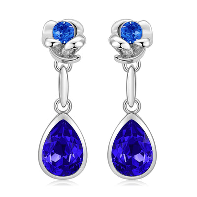Aretes de Rosa Europeos y Americanos - Diseño Minimalista y Elegante - Image 4