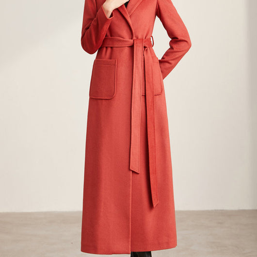 Abrigo de Lana Reversible Slim Fit Bicolor - Image 13