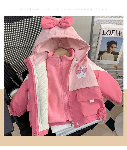 Chaqueta Infantil de Algodón con Cierre Clip - Otoño e Invierno - Image 13
