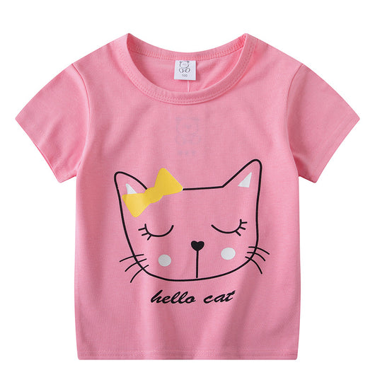Playera Infantil de Manga Corta Unisex con Diseños Animados - Image 13